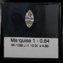 0.84 Carat J-I1 Marquise Cut Natural Diamond 0.84 Carat J-I1 Marquise Cut Natural Diamond