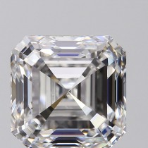 1.70 Carat F-VS2 Asscher Cut Natural Diamond