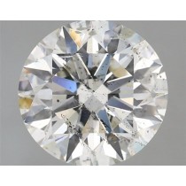 3.50 Carat H-SI2 Round Natural Diamond 3.50 Carat H-SI2 Round Natural Diamond
