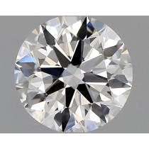 0.89 Carat D-VVS1 Round Natural Diamond