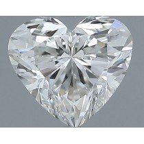 0.50 Carat G-SI1 Heart Shaped Natural Diamond 0.50 Carat G-SI1 Heart Shaped Natural Diamond