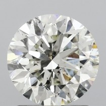 1.68 Carat I-SI2 Round Natural Diamond 1.68 Carat I-SI2 Round Natural Diamond