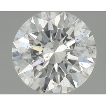 0.71 Carat E-SI2 Round Natural Diamond