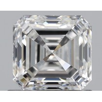 1.00 Carat F-VVS1 Asscher Cut Natural Diamond 1.00 Carat F-VVS1 Asscher Cut Natural Diamond