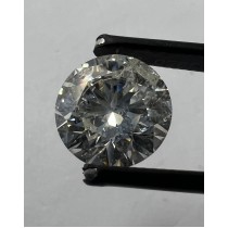 4.61 Carat F-I1 Round Natural Diamond