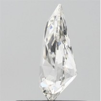 0.65 Carat I-VVS2 Pear Shaped Natural Diamond