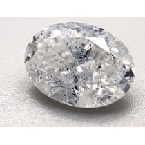 2.07 Carat E-I1 Oval Natural Diamond 2.07 Carat E-I1 Oval Natural Diamond