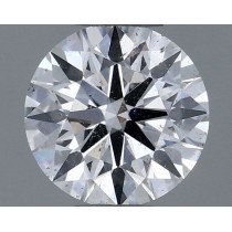 0.50 Carat D-I1 Round Natural Diamond