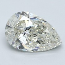 3.00 Carat J-SI2 Pear Shaped Natural Diamond 3.00 Carat J-SI2 Pear Shaped Natural Diamond