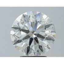 3.34 Carat I-SI2 Round Natural Diamond 3.34 Carat I-SI2 Round Natural Diamond