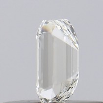 0.27 Carat I-VS1 Emerald Cut Natural Diamond