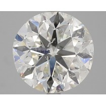 5.00 Carat J-SI2 Round Natural Diamond