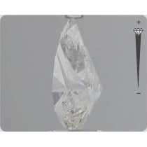 2.60 Carat G-SI2 Pear Shaped Natural Diamond 2.60 Carat G-SI2 Pear Shaped Natural Diamond