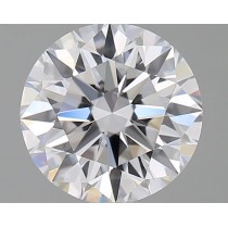 0.95 Carat D-SI1 Round Natural Diamond