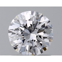 0.95 Carat D-IF Round Natural Diamond