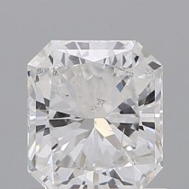 0.72 Carat D-I1 Radiant Cut Natural Diamond