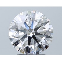 2.52 Carat D-SI1 Round Natural Diamond Certified By GIA 2.52 Carat D-SI1 Round Natural Diamond Certified By GIA