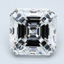 2.01 Carat E-SI1 Asscher Cut Natural Diamond 2.01 Carat E-SI1 Asscher Cut Natural Diamond