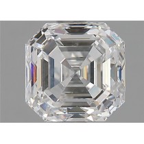 1.71 Carat E-VS2 Asscher Cut Natural Diamond