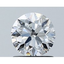 0.89 Carat E-VS1 Round Natural Diamond