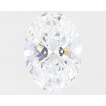 Lab Created 1.08 Carat D-VVS2 Oval Diamond