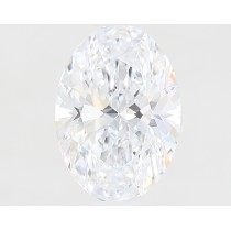 Lab Created 1.06 Carat D-VS1 Oval Diamond