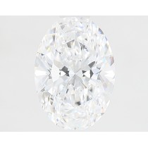Lab Created 1.04 Carat D-VVS2 Oval Diamond