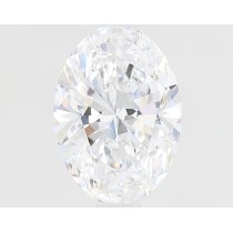 Lab Created 1.03 Carat D-VS1 Oval Diamond