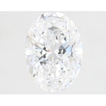 Lab Created 1.03 Carat D-VVS2 Oval Diamond