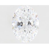 Lab Created 1.02 Carat D-VVS2 Oval Diamond