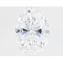 Lab Created 1.02 Carat D-VVS1 Oval Diamond