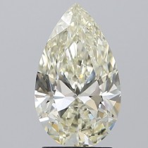 2.50 Carat K-VS1 Pear Shaped Natural Diamond
