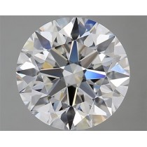 3.01 Carat E-VS1 Round Natural Diamond