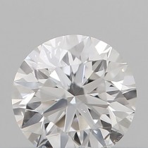 0.18 Carat E-SI2 Round Natural Diamond Certified By GIA