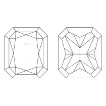 0.90 Carat I-SI1 Radiant Cut Natural Diamond