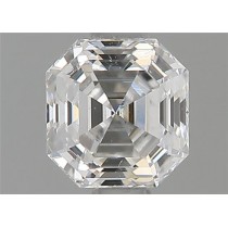 0.70 Carat E-VS2 Asscher Cut Natural Diamond