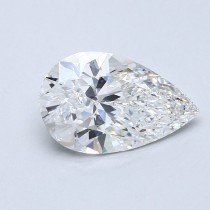 3.70 Carat F-SI1 Pear Shaped Natural Diamond