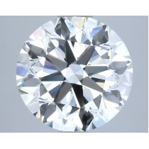 2.91 Carat H-VS1 Round Natural Diamond 2.91 Carat H-VS1 Round Natural Diamond