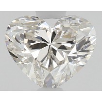 0.71 Carat J-VVS2 Heart Shaped Natural Diamond