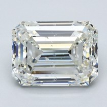 5.00 Carat J-SI2 Emerald Cut Natural Diamond Certified By GIA 5.00 Carat J-SI2 Emerald Cut Natural Diamond Certified By GIA