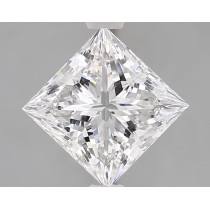 Lab Created 1.75 Carat E-VS2 Princess Cut Diamond