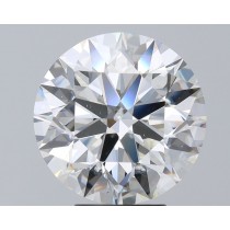5.27 Carat I-SI2 Round Natural Diamond