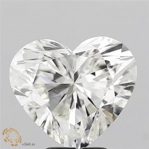 4.02 Carat K-SI1 Heart Shaped Natural Diamond 4.02 Carat K-SI1 Heart Shaped Natural Diamond