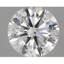 0.30 Carat F-VVS2 Round Natural Diamond Certified By IGI