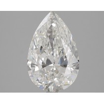 3.03 Carat H-VS2 Pear Shaped Natural Diamond