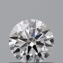 0.55 Carat D-SI1 Round Natural Diamond