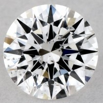 0.31 Carat D-I1 Round Natural Diamond