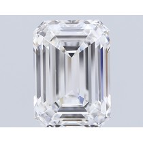 Lab Created 5.71 Carat F-VVS2 Emerald Cut Diamond Lab Created 5.71 Carat F-VVS2 Emerald Cut Diamond