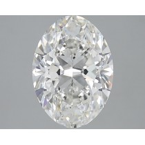 3.51 Carat H-SI1 Oval Natural Diamond
