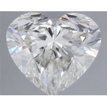 2.01 Carat F-VVS2 Heart Shaped Natural Diamond Certified By IGI